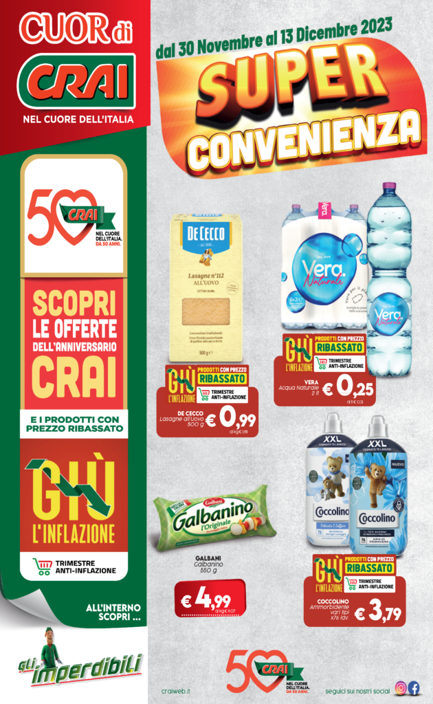 Volantino Cuor Di Crai Crai Supermercati